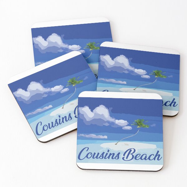 Item preview, Cousins Beach Tropical Island Palm Tree Summer Vacation A designed and sold by PixelWaveBD.
