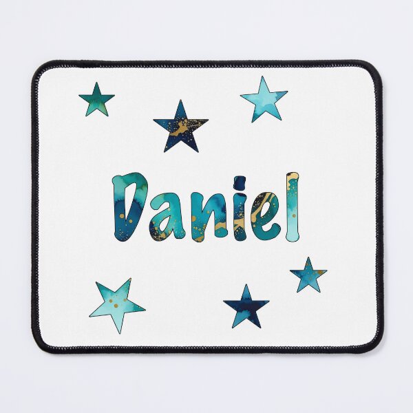 Item preview, Watercolor Name Daniel with Stars designed and sold by katifinell.