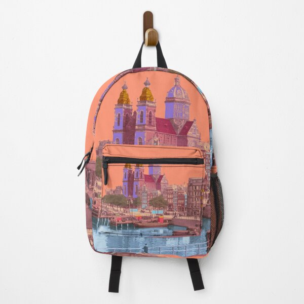 Item preview, St. Nicholas Basilica Amsterdam: Aesthetic vintage architectural collage designed and sold by Mauswohn.