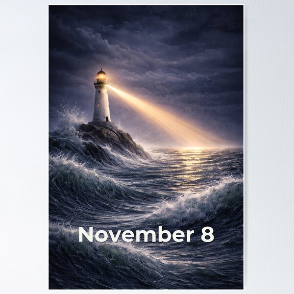 Item preview, Lighthouse of Hope – November 8 designed and sold by ariksworld.