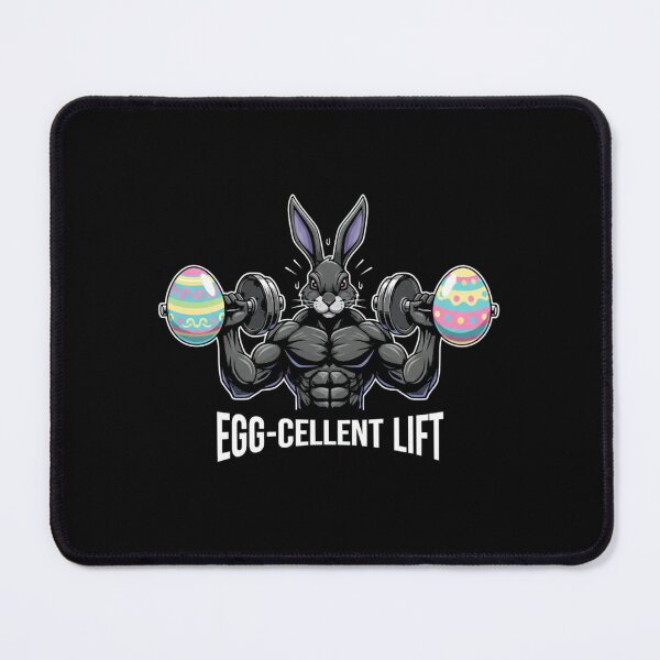 Item preview, Egg-cellent Lift Strong Bunny Easter Workout designed and sold by NatureUnleashed.