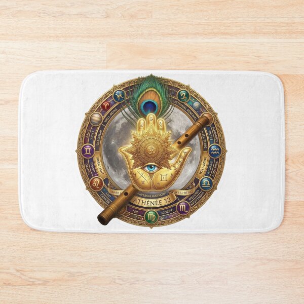 Item preview, Celestial Hamsa: Zodiac Harmony & Universal Light designed and sold by athenee32.