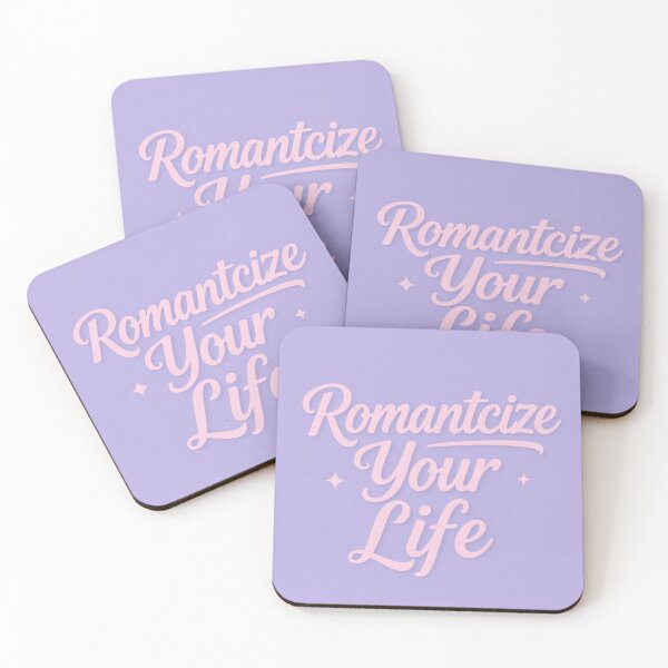 Item preview, Romanticize Your Life – Aesthetic Lifestyle Quote designed and sold by Saynix.