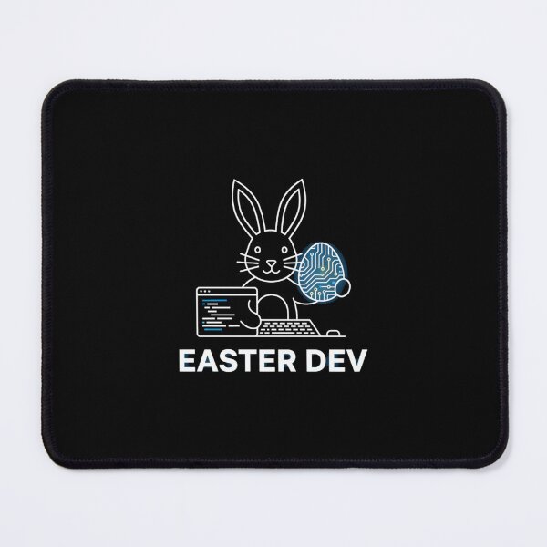 Item preview, Easter Dev Minimalist Bunny Coding Design designed and sold by NatureUnleashed.