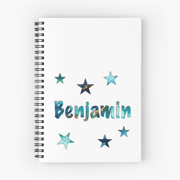 Item preview, Watercolor Name Benjamin with Stars designed and sold by katifinell.