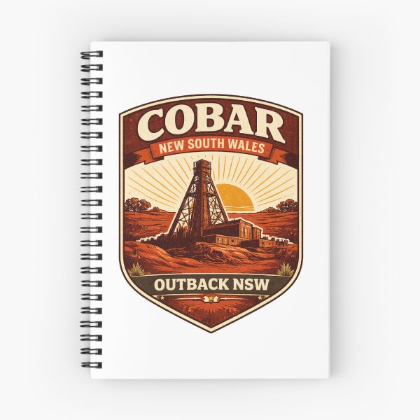 Artikelvorschau, Cobar, NSW, Australien entworfen und verkauft von PamLeeDesign.