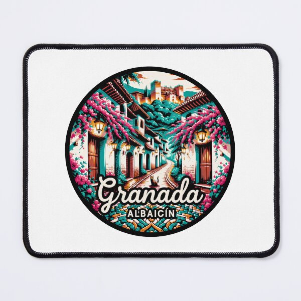 Item preview, Granada Albaicín Street View: Andalusian Scene designed and sold by CircinusStore.