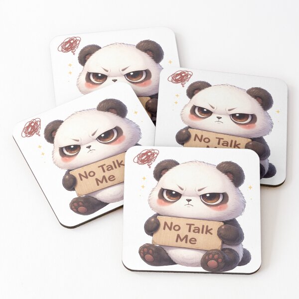 Item preview, No Talk Me Tired Panda designed and sold by PriyankaSonara.