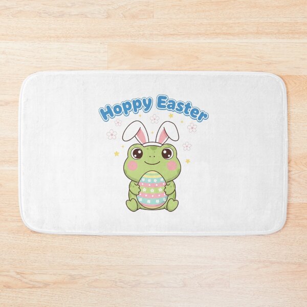 Item preview, Kawaii Frog Bunny Ears Hoppy Easter Design designed and sold by NatureUnleashed.