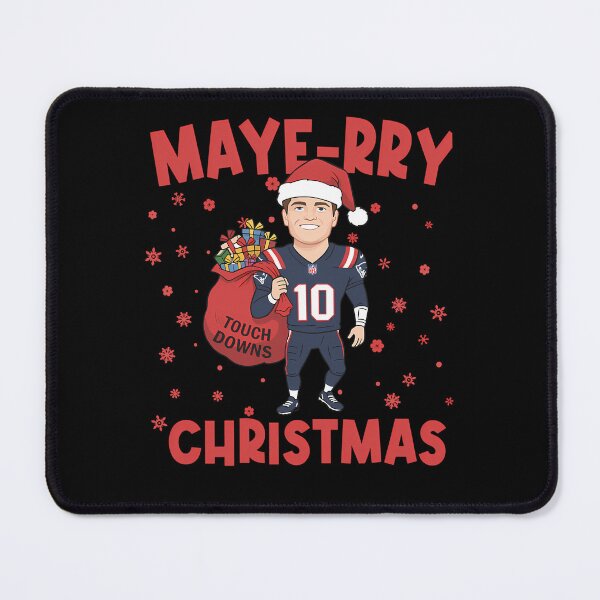 Item preview, Drake Maye Santa Claus Christmas Touch Downs New England Patriots designed and sold by hamzatr11.