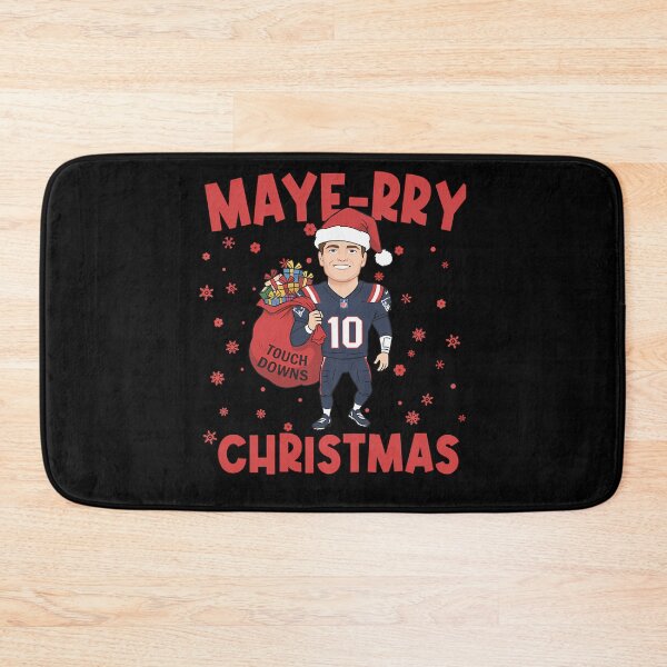 Item preview, Drake Maye Santa Claus Christmas Touch Downs New England Patriots designed and sold by hamzatr11.