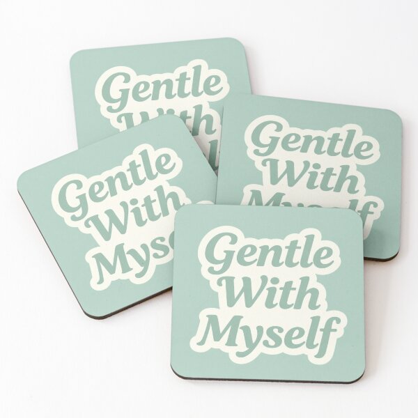 Item preview, Gentle With Myself – Self Love Affirmation Quote designed and sold by Saynix.