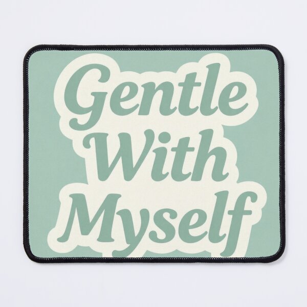 Item preview, Gentle With Myself – Self Love Affirmation Quote designed and sold by Saynix.