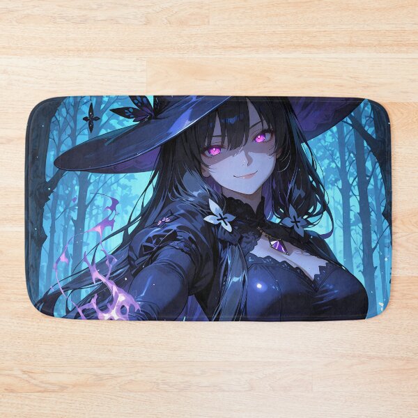 Item preview, MIZUKI: Magical Anime Sorceress Waifu Fantasy Art Poster designed and sold by BorgSpareParts.