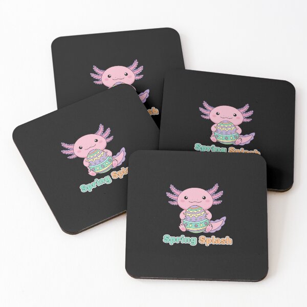 Item preview, Axolotl Spring Splash Underwater Easter Fun designed and sold by NatureUnleashed.