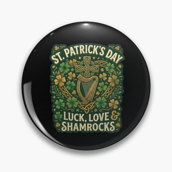 Aperçu de l'œuvre Trèfles porte-bonheur pour la Saint-Patrick créée et vendue par RNTStudio.