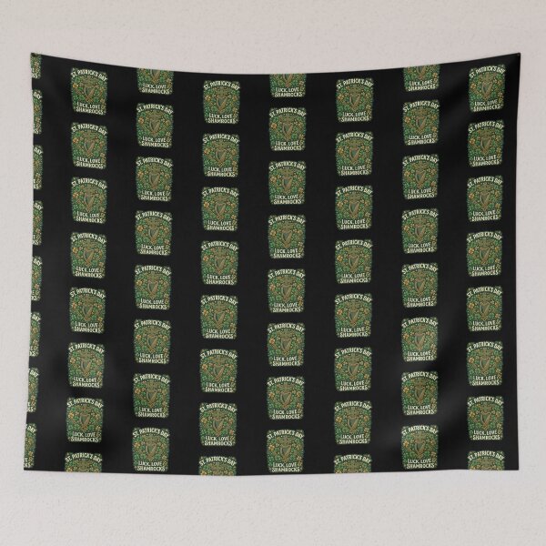 Item preview, St Patrick's Day Luck Love Shamrocks designed and sold by RNTStudio.