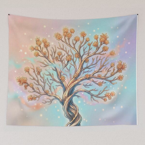 Item preview, Coral Dreamtree – Surreal Fantasy Nature Art designed and sold by Herzbaumatelier.
