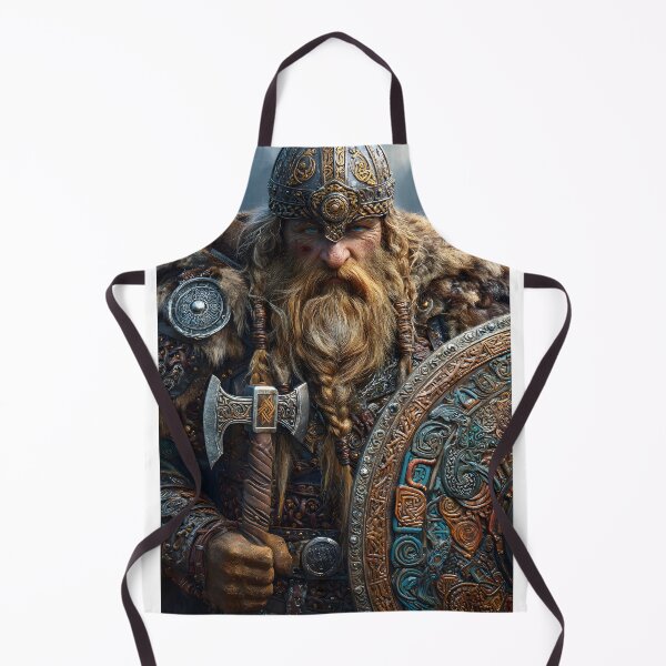 Item preview, Majestic Viking Warrior in Ornate Armor Standoff designed and sold by Artessie.