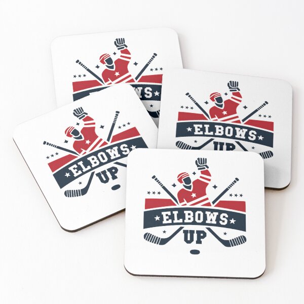 Item preview, Elbows Up Canada  Hockey Minimalist  designed and sold by hamzatr11.