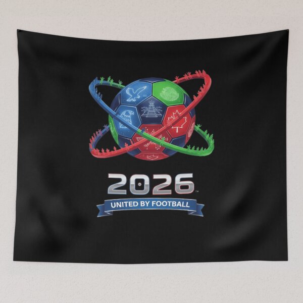 Item preview, United By Football 2026 Global Connectivity  designed and sold by mandachan89.