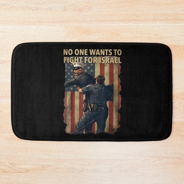 Item preview, No One Wants To Fight For Israel Military Political Statement Design designed and sold by ObukiLantara.