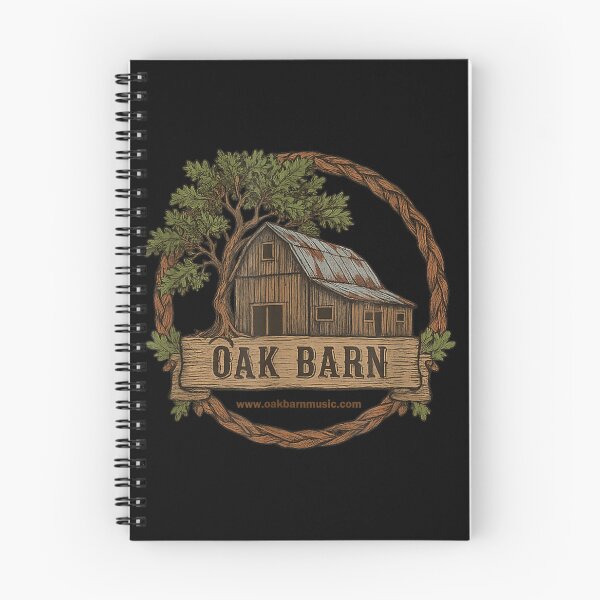Item preview, Oak Barn Rustic Farm Vintage Country Barn Logo Graphic Design designed and sold by ObukiLantara.