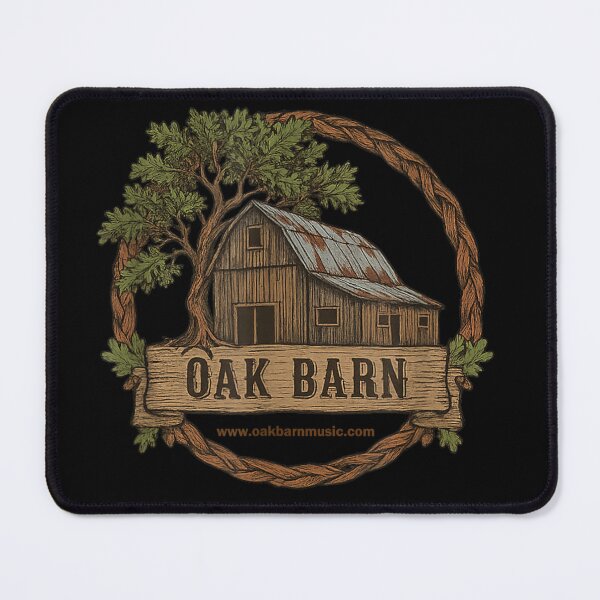 Item preview, Oak Barn Rustic Farm Vintage Country Barn Logo Graphic Design designed and sold by ObukiLantara.