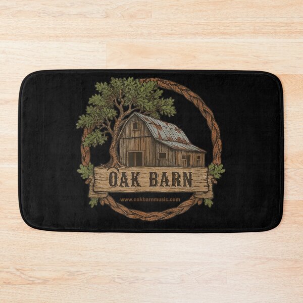 Item preview, Oak Barn Rustic Farm Vintage Country Barn Logo Graphic Design designed and sold by ObukiLantara.