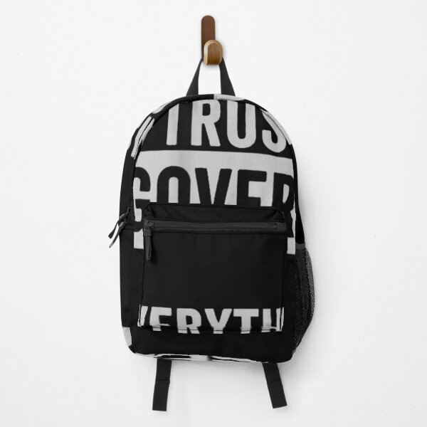 Item preview, Everything Is Fine Trust Your Government Political Satire Statement Design designed and sold by ObukiLantara.