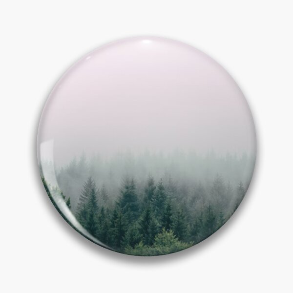 Item preview, Green Forest Trees Mist Photographic Print designed and sold by Mother-Nature65.