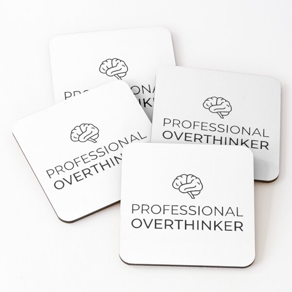 Item preview, Professional Overthinker designed and sold by PUMPKIN HEAD SHOP.