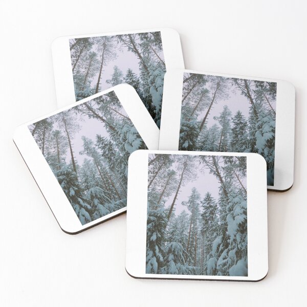 Item preview, Snow Trees Scene Photographic Print designed and sold by Mother-Nature65.