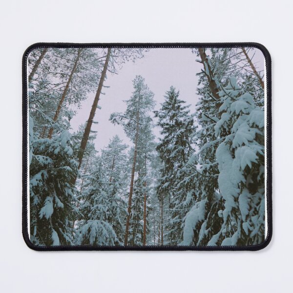 Item preview, Snow Trees Scene Photographic Print designed and sold by Mother-Nature65.