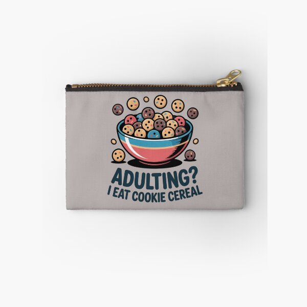 Item preview, Adulting? I Eat Cookie Cereal – Funny Cookie Lover Design designed and sold by Art-Arcade6.