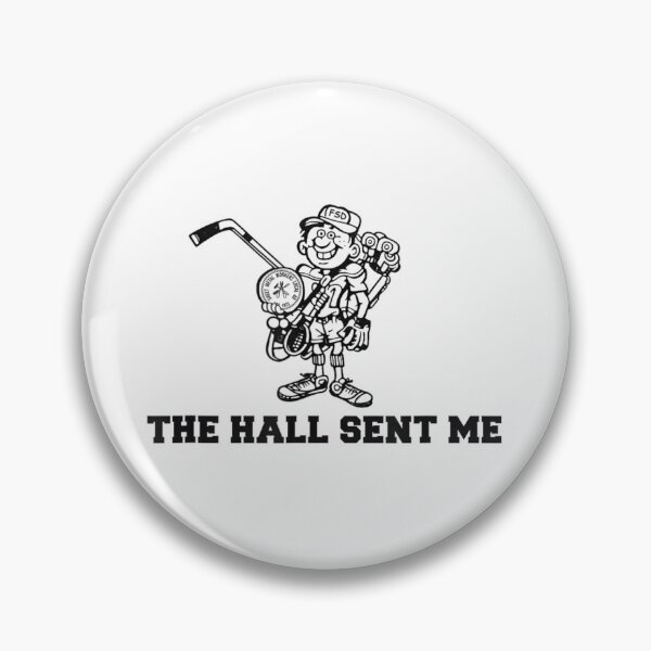 Item preview, The Hall Sent Me Funny Golf Player Humor Golfer Design designed and sold by GenioFin.