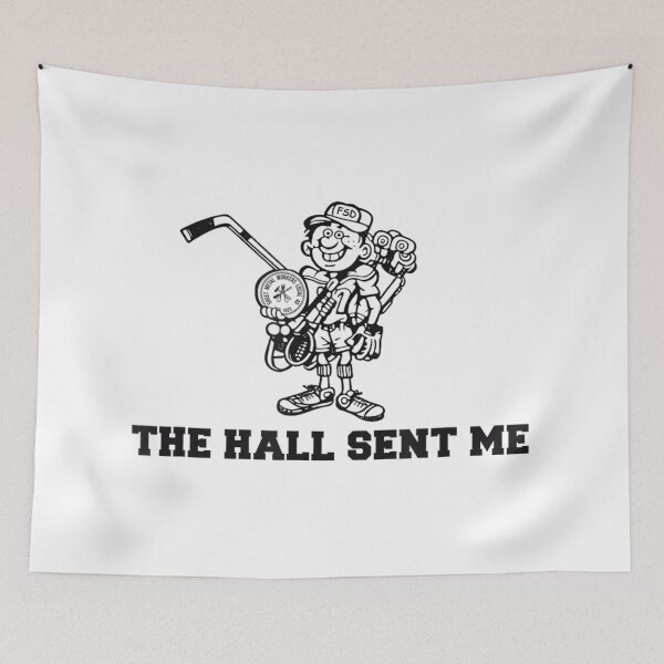 Item preview, The Hall Sent Me Funny Golf Player Humor Golfer Design designed and sold by GenioFin.