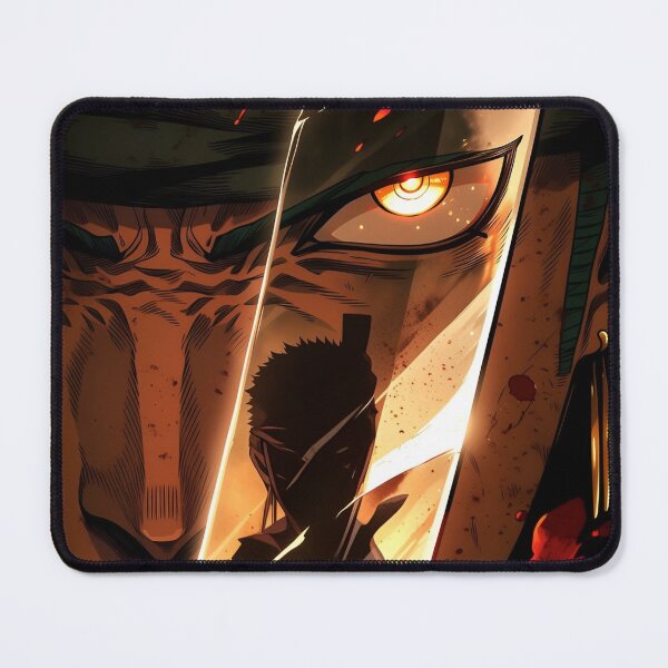 Item preview, Shadow Samurai Blade – Dark Anime Warrior with Glowing Eye Cinematic Illustration designed and sold by Dyan4.