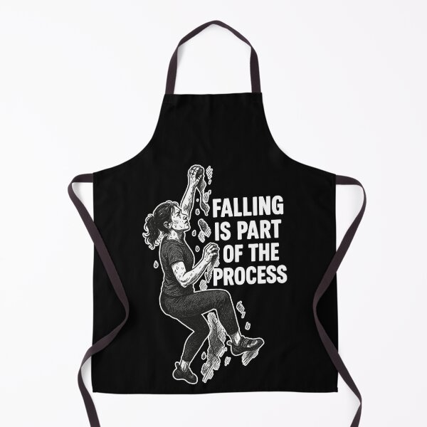 Item preview, Bouldering Woman: Falling Is Part of the Process designed and sold by Pineapple-Tree.