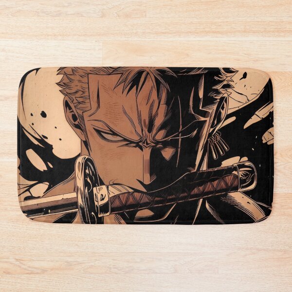 Item preview, Legendary Three-Sword Anime Warrior Wanted Poster – Dark Samurai Bounty Style Illustration designed and sold by Dyan4.