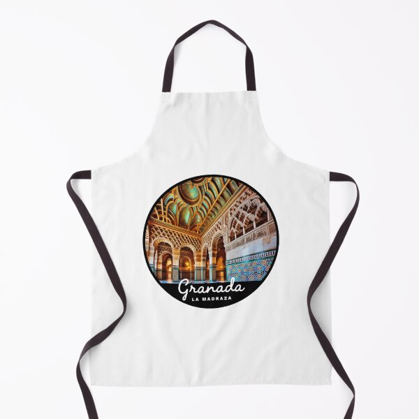 Item preview, Granada La Madraza Inside: Moorish Architecture Illustration designed and sold by CircinusStore.