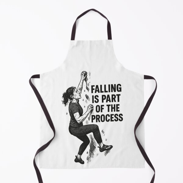 Item preview, Bouldering Woman: Falling Is Part of the Process designed and sold by Pineapple-Tree.