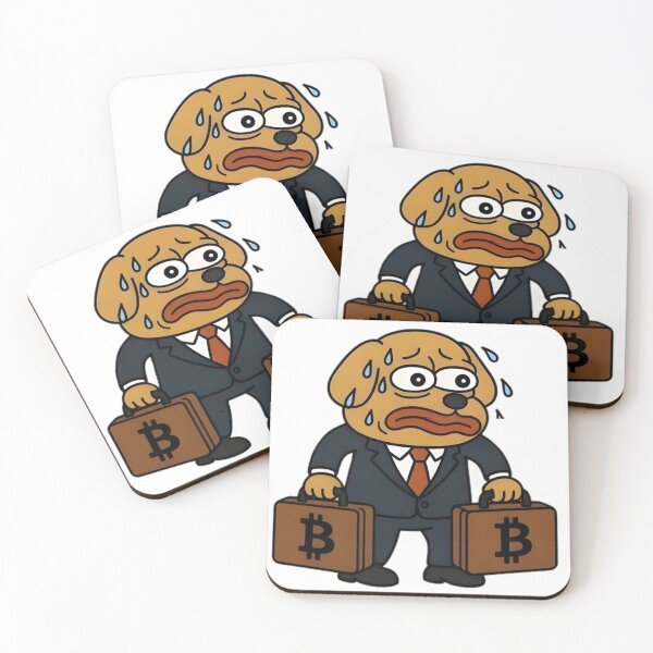 Item preview, Crypto FOMO Dog designed and sold by Charisma Enigma.