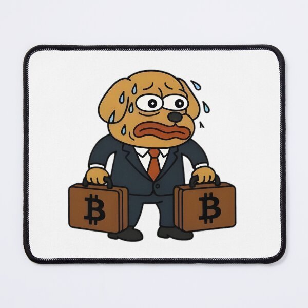 Item preview, Crypto FOMO Dog designed and sold by Charisma Enigma.