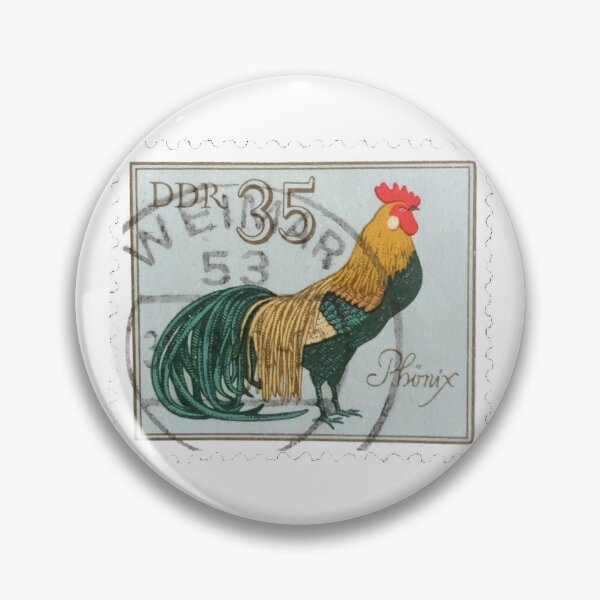 Item preview, Vintage Deutsche Rooster Postage Stamp designed and sold by red-amber65.