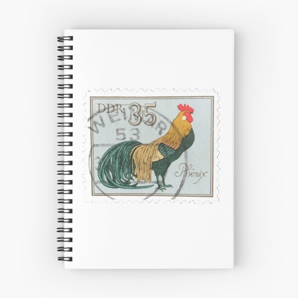 Item preview, Vintage Deutsche Rooster Postage Stamp designed and sold by red-amber65.