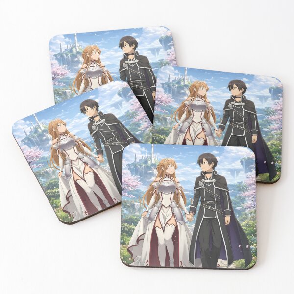 Item preview, Sword Art Online - KiriSuna Cover Image designed and sold by Bikash-A7.