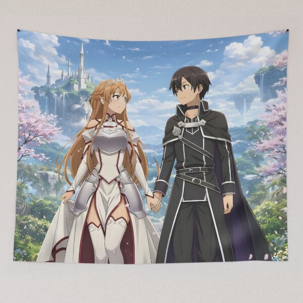 Item preview, Sword Art Online - KiriSuna Cover Image designed and sold by Bikash-A7.