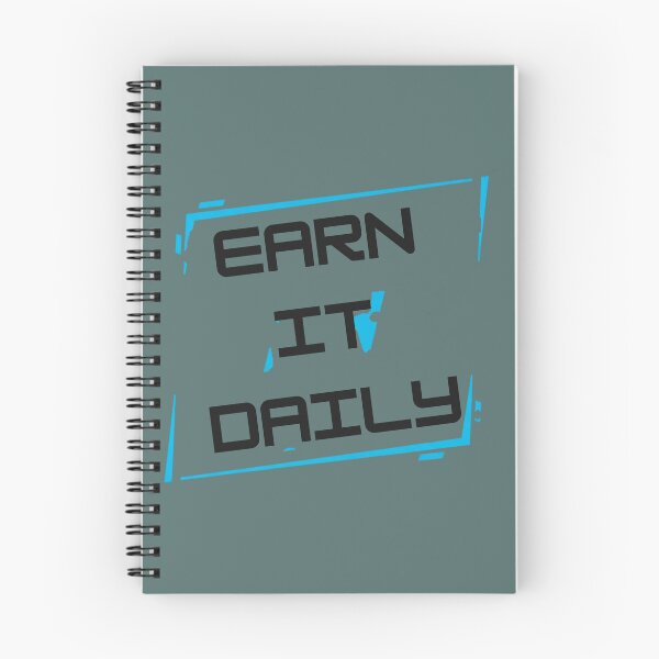 Item preview, Earn It Daily designed and sold by MaciejErdon.