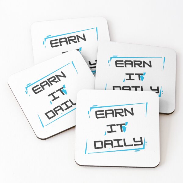 Item preview, Earn It Daily designed and sold by MaciejErdon.